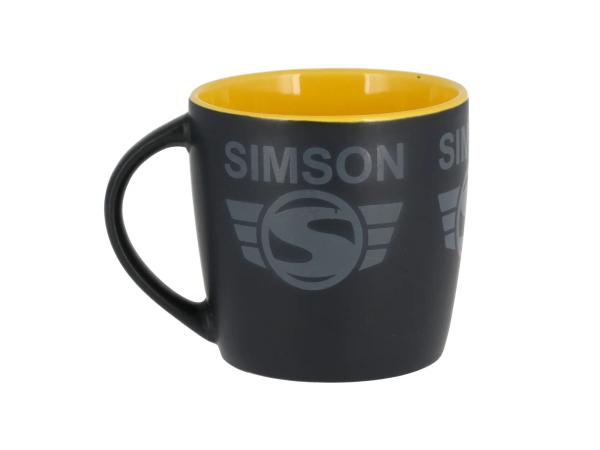 Tasse "SIMSON-Logo"  Schwarz / Gelb,  10071111 - Bild 1